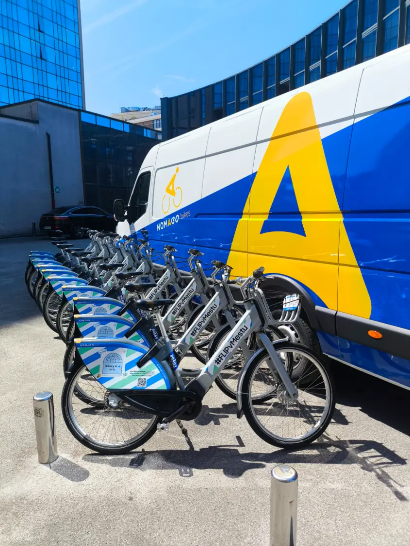 Pripravljena kolesa Nomago Bikes za začetek lova
