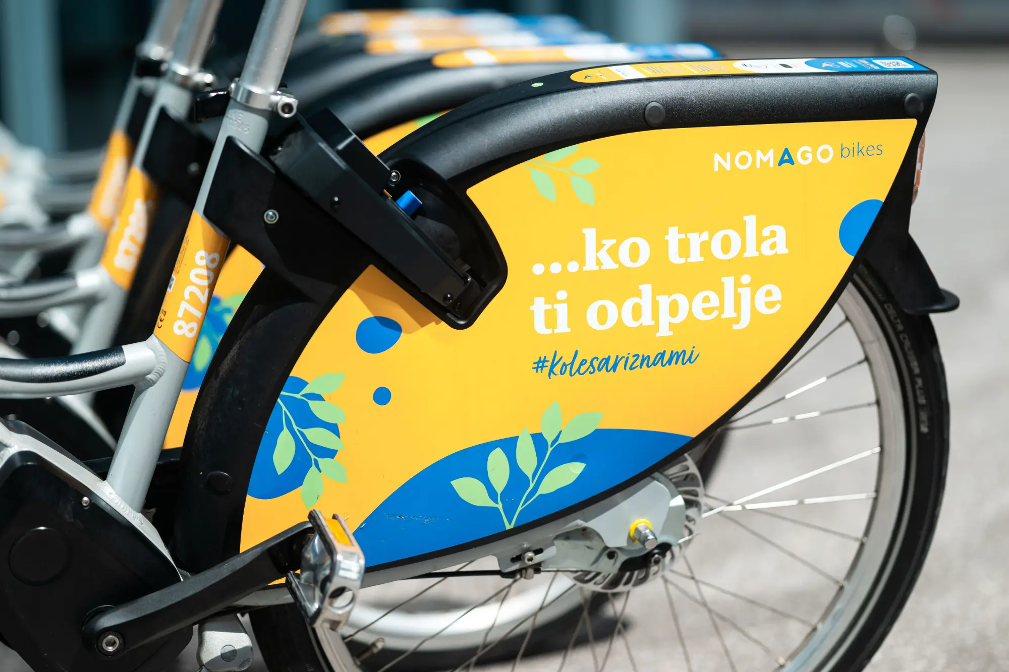 Pametna ključavnica na kolesu Nomago Bikes