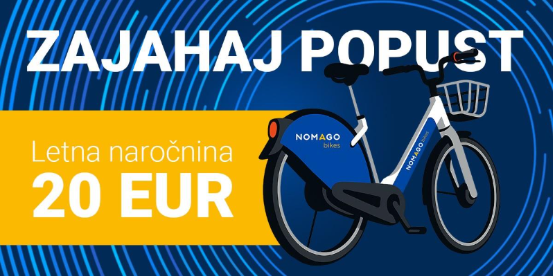 Promo banner za akcijo Zajahaj popust