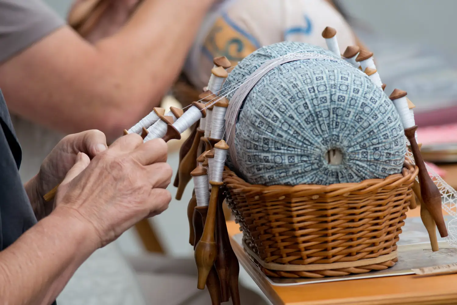 Lace handmade in Idrija