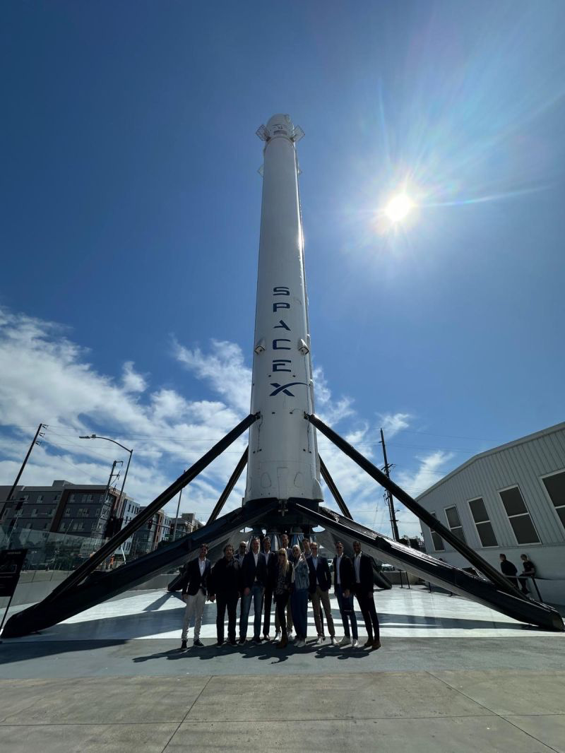 Privatni tour naše delegacije po SpaceX
