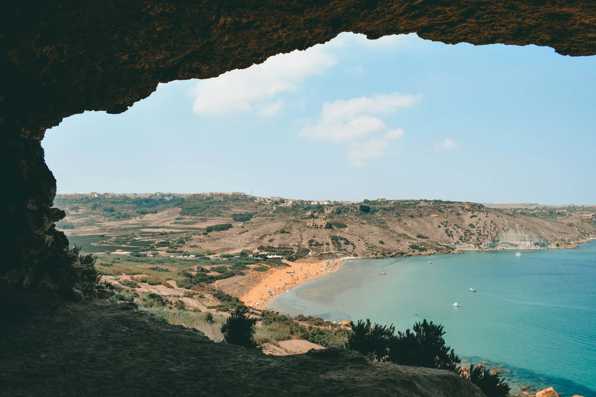 Ramla Bay plaža na Gozo, Malta
