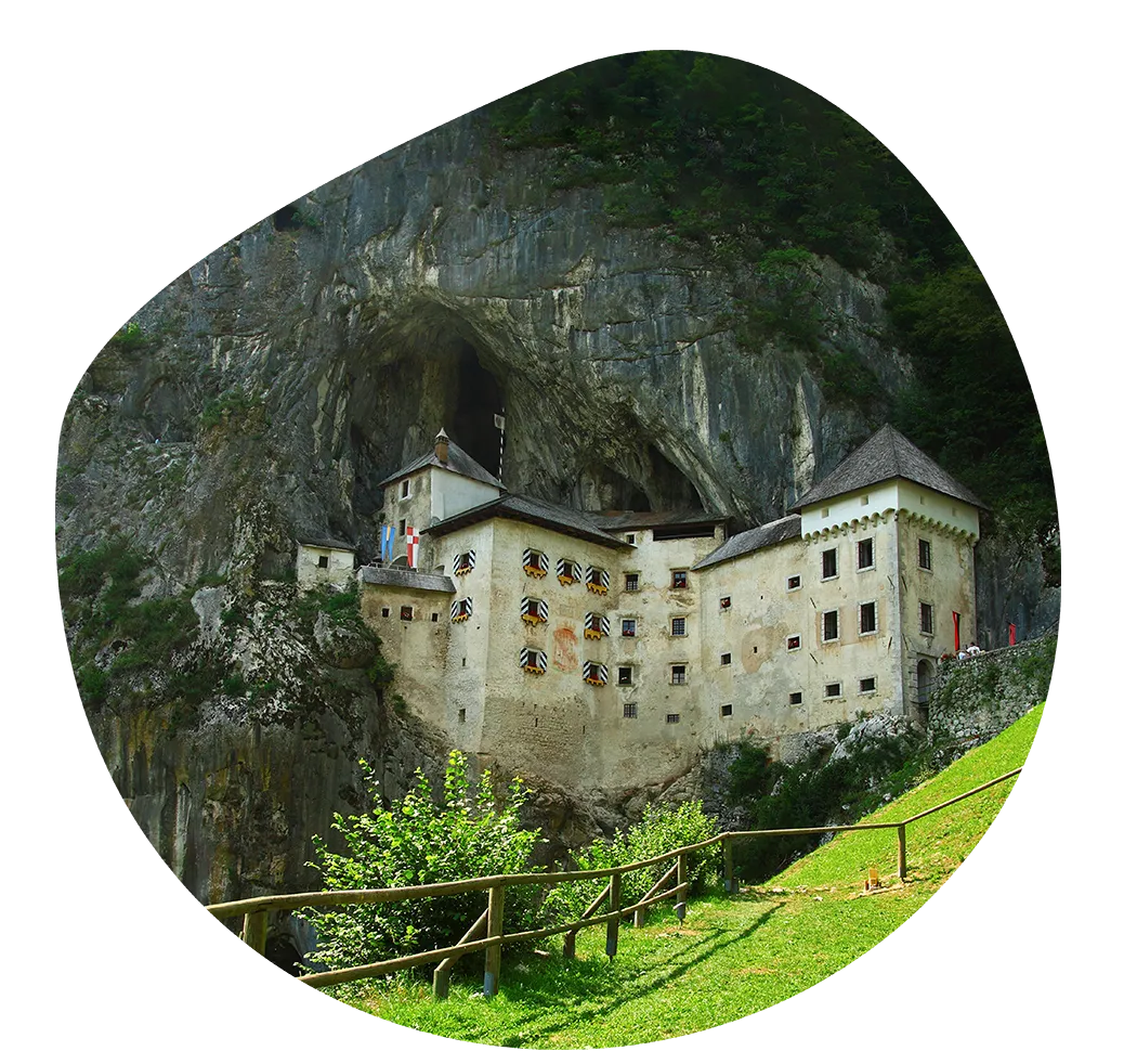 Predjamski grad (castle) in Slovenia