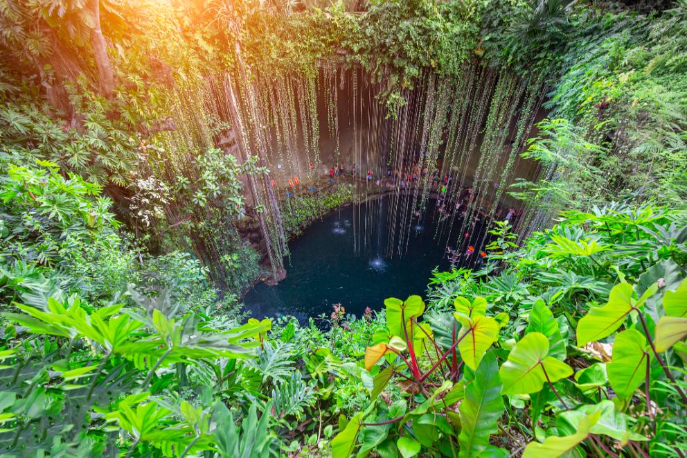 Jama Cenote v Mehiki, Chichen Itza