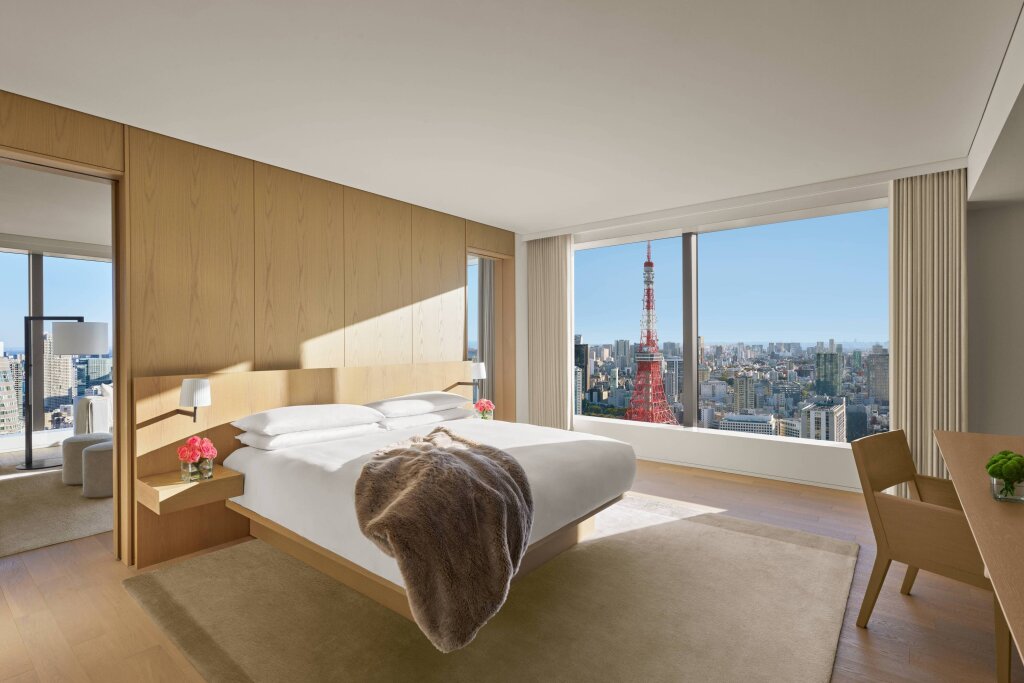Tikyo Edition hotel - razgled iz spalnice