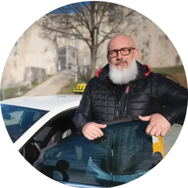 Mitja Omahna, učitelj vožnje v Nomagu