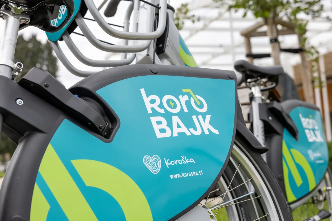 Close-up of a KoroBAJK electric bike