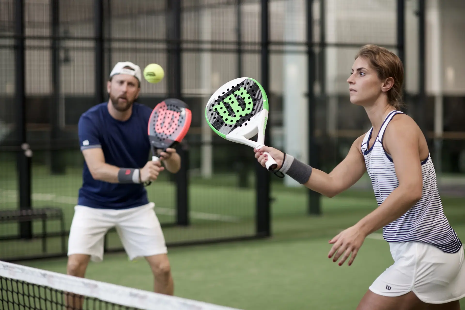 Padel igra na športnem vikendu v Vrsarju v Istri